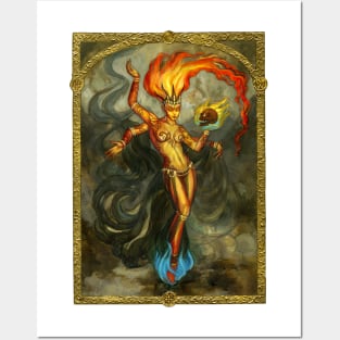 Elemental of Fire & Revenge Posters and Art